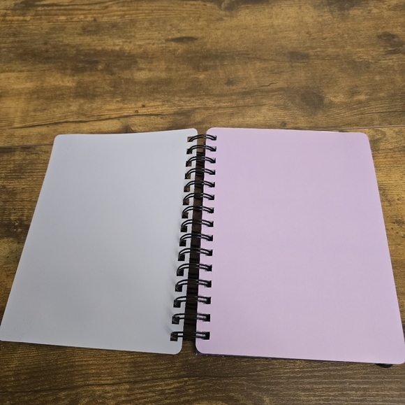 Never Used Purple Butterfly Spiral Notebook With Go All Things Are Possibl - Picture 5 of 9